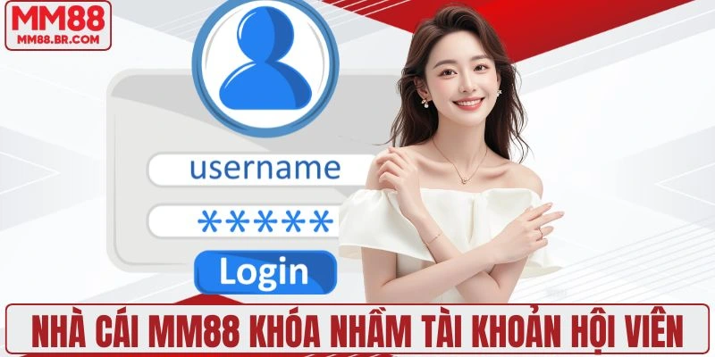 Nhà cái MM88 khóa nhầm tài khoản hội viên
